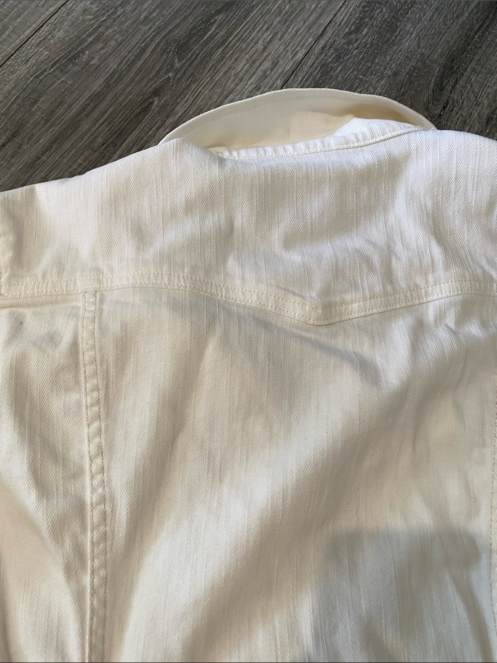 Levi's White Denim Jacket - Picture 11 of 11
